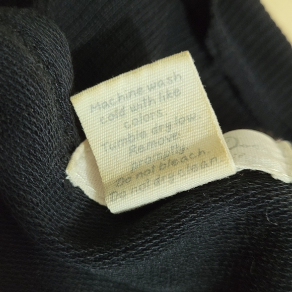 Mod-O-Doc Women's Sz S Black Waterfall Open Front Cardigan 3/4 Sleeve Lagenlook - Picture 11 of 13